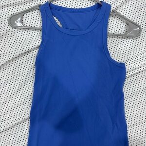Lululemon Align racerback tank size 4 blue indigo